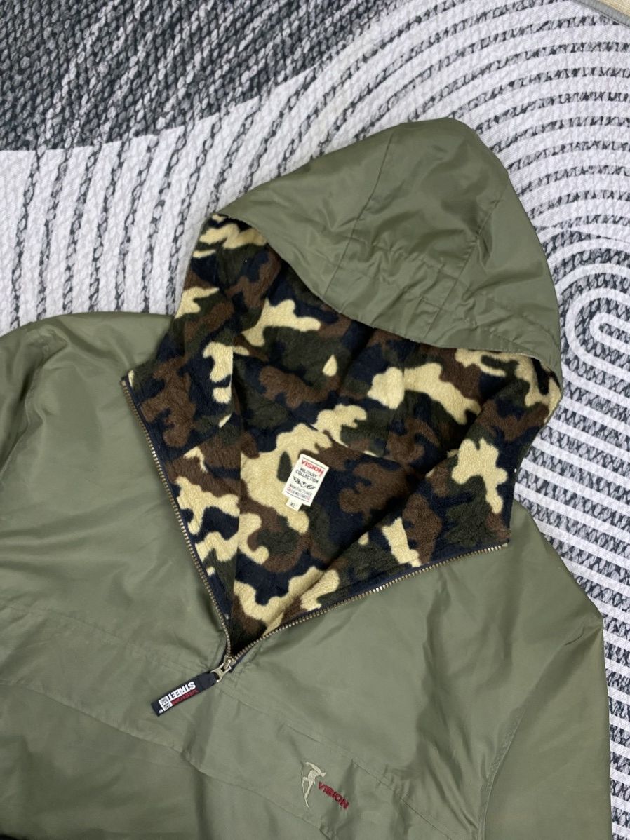 Vision Streetwear 🔥Vision Street Wear Pullover Anorak Camouflage Lining Jacket Size US XL / EU 56 / 4 - 7 Thumbnail