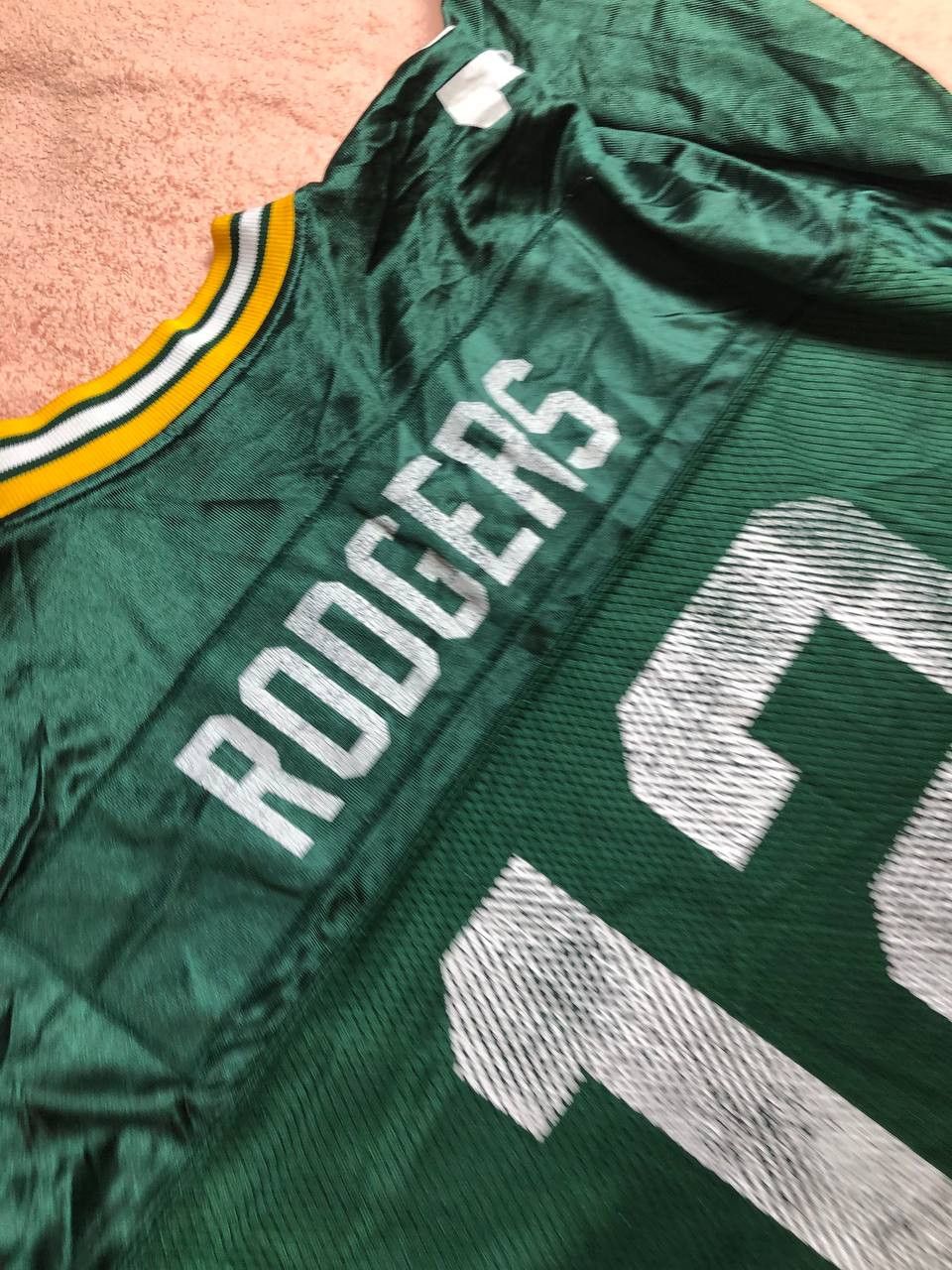 NFL NFL Reebok Aaron Rodgers № 12 Football Home Jersey Size 2XL Size US XXL / EU 58 / 5 - 19 Thumbnail