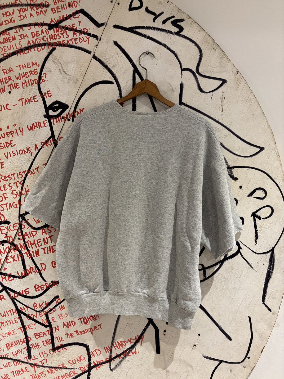 Vintage Vintage Nervous Wreck Records Chopped Sleeve Sweatshirt Size US XL / EU 56 / 4 - 4 Thumbnail