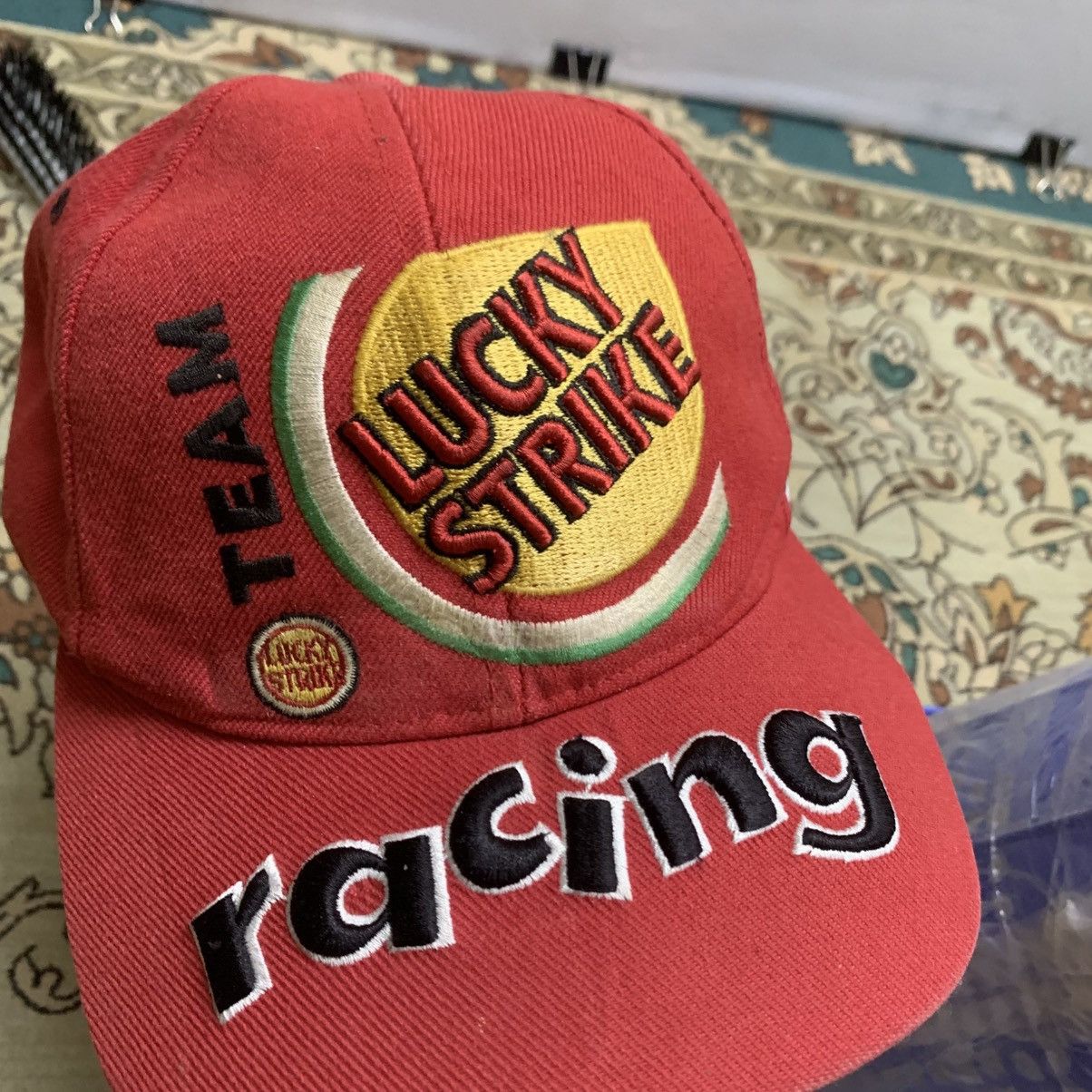 Fox Racing VINTAGE LUCKY STRIKE RACING TEAM SUZUKI CAP Size ONE SIZE - 5 Thumbnail