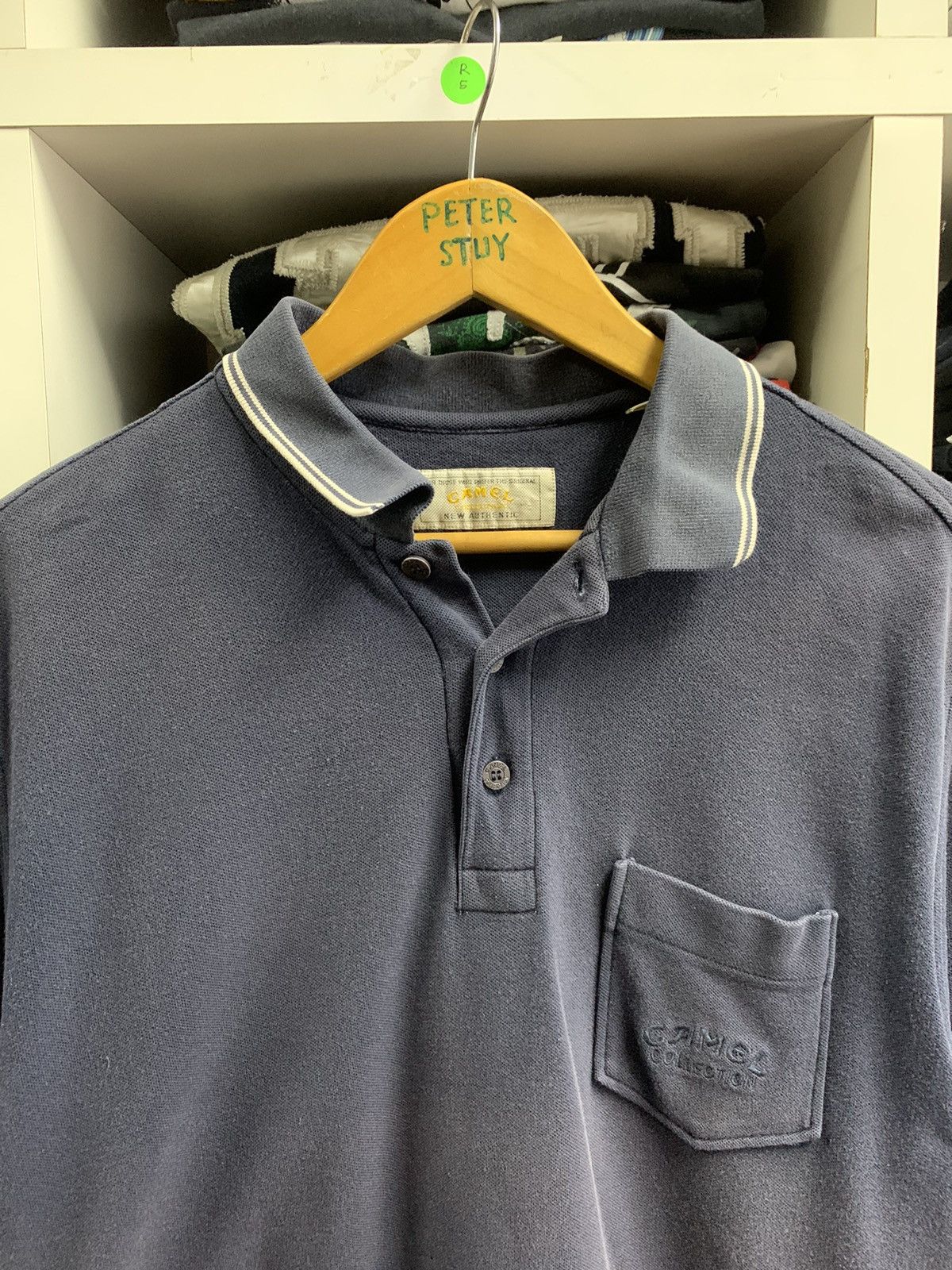 Camel × Vintage Vintage Camel Polo Size US L / EU 52-54 / 3 - 3 Thumbnail