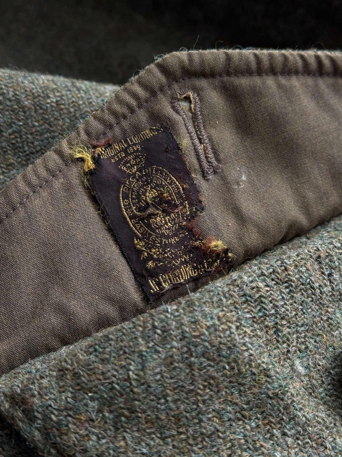 Vintage 1940s J.C.Cordings Reversible Hunting Belted Tweed Jacket Size US M / EU 48-50 / 2 - 10 Thumbnail