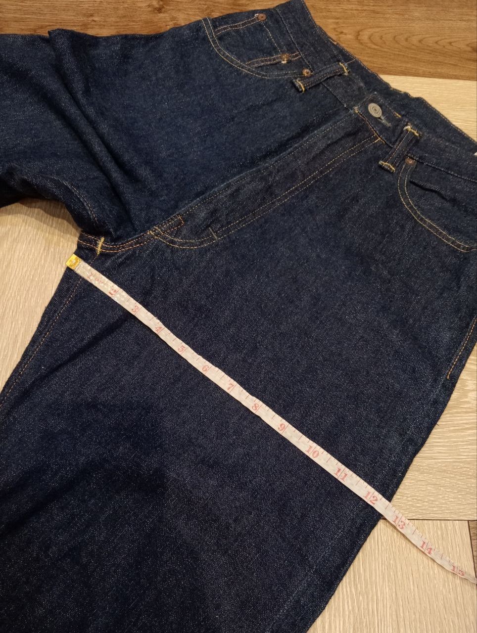 Beams Plus × Orslow ORSLOW JAPAN x BEAMS LOT 701ZBB INDIGO DENIM SELVEDGE PANTS Size US 27 - 18 Thumbnail