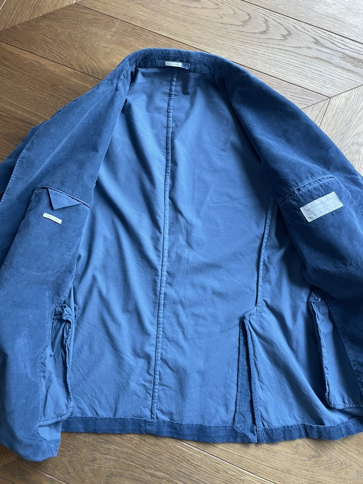 Massimo Alba Massimo Alba CATCH2 baby courdouy jacket in blue Size US L / EU 52-54 / 3 - 9 Thumbnail