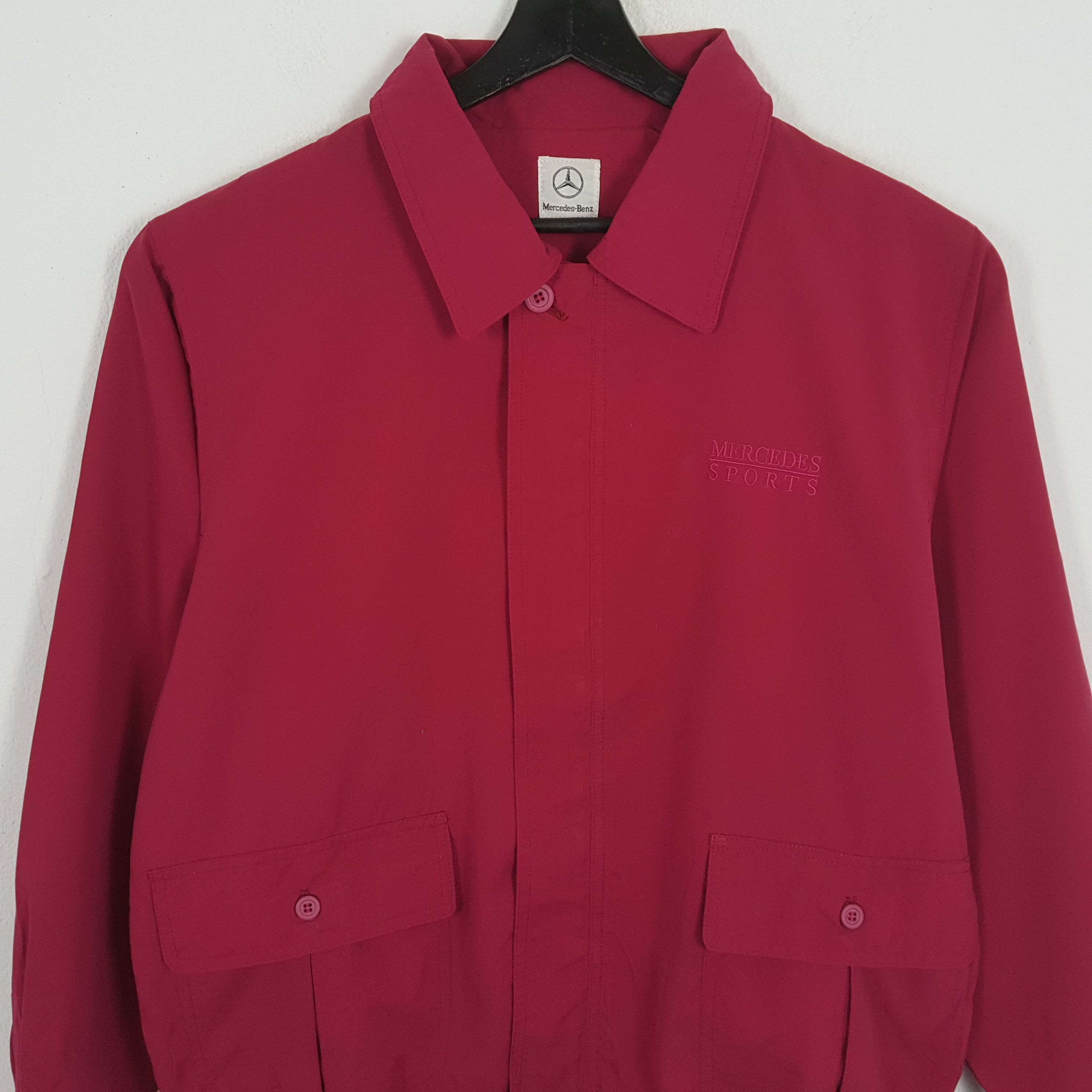 Mercedes-Benz × Vintage MERCEDES BENZ Luxury Cars Brand Double Pocket Jacket Size US L / EU 52-54 / 3 - 2 Thumbnail
