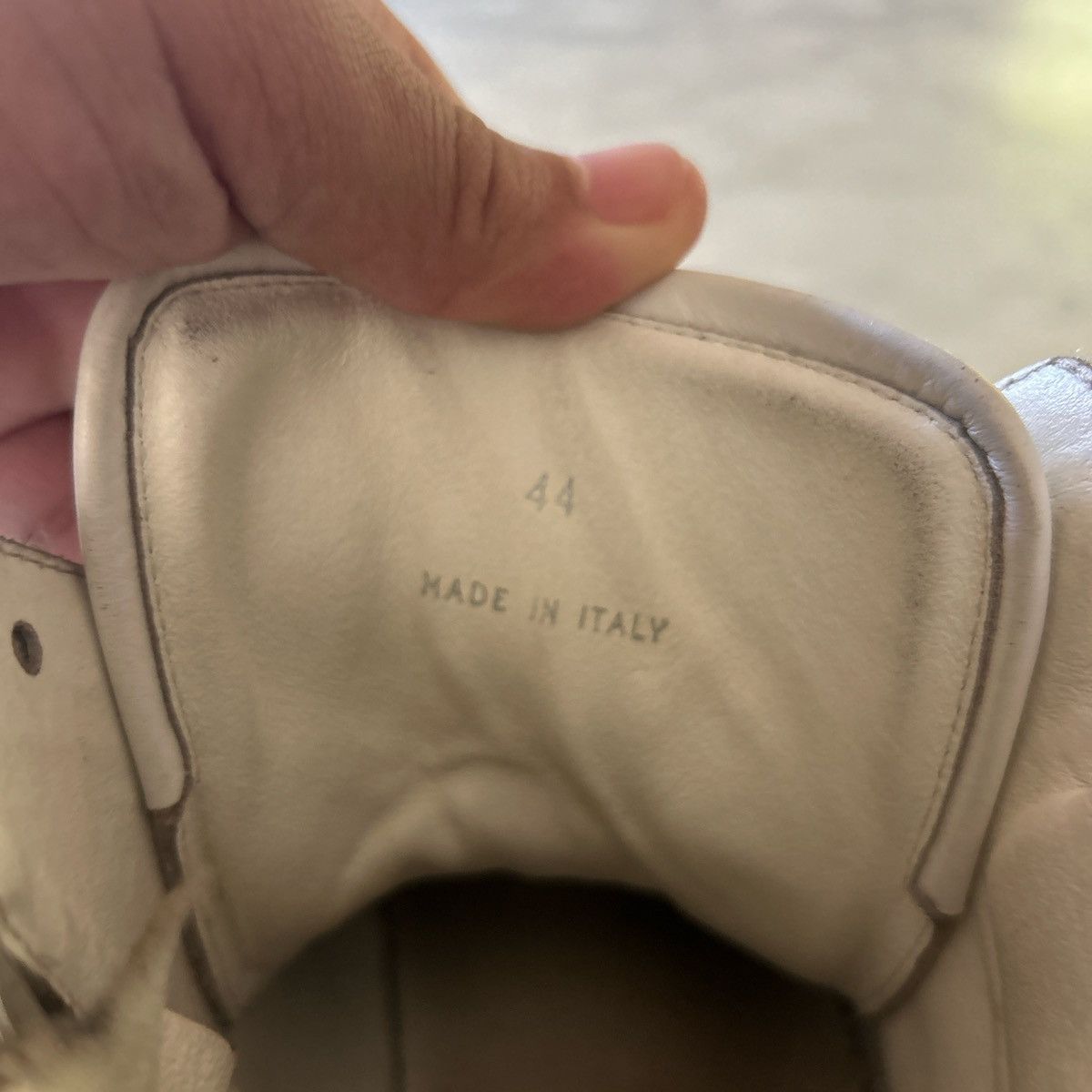 Off-White Off White High Top 70’s Leather, Suede Red Arrow Size US 11 / EU 44 - 6 Thumbnail