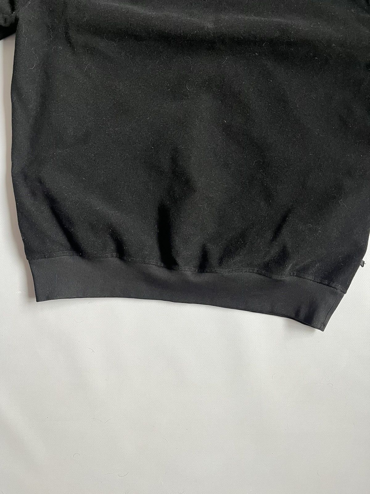 Stone Island Stone Island Men 2021 Black Ghost Flocked Pullover Hoodie Size US M / EU 48-50 / 2 - 21 Thumbnail