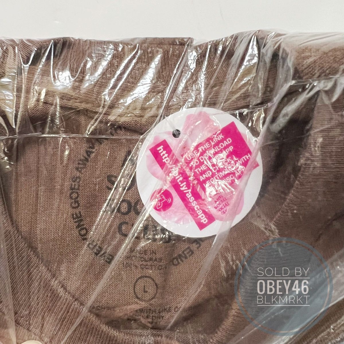 Anti Social Social Club Anti Social Social Club Burn It Down Brown Tee ASSC Size US L / EU 52-54 / 3 - 4 Thumbnail