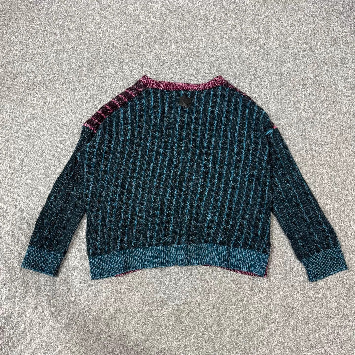 Loewe Loewe Color Blocked Knit Cardigan Women's XS 99 New Size XS / US 0-2 / IT 36-38 - 2 Thumbnail