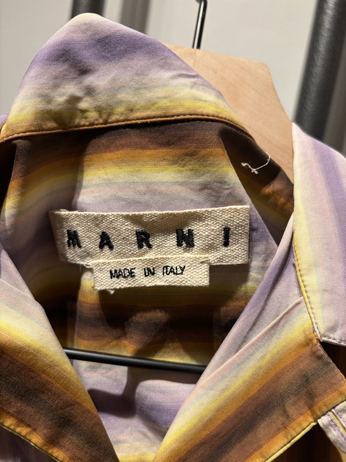 Marni Marni Striped Button Up Size US M / EU 48-50 / 2 - 3 Thumbnail