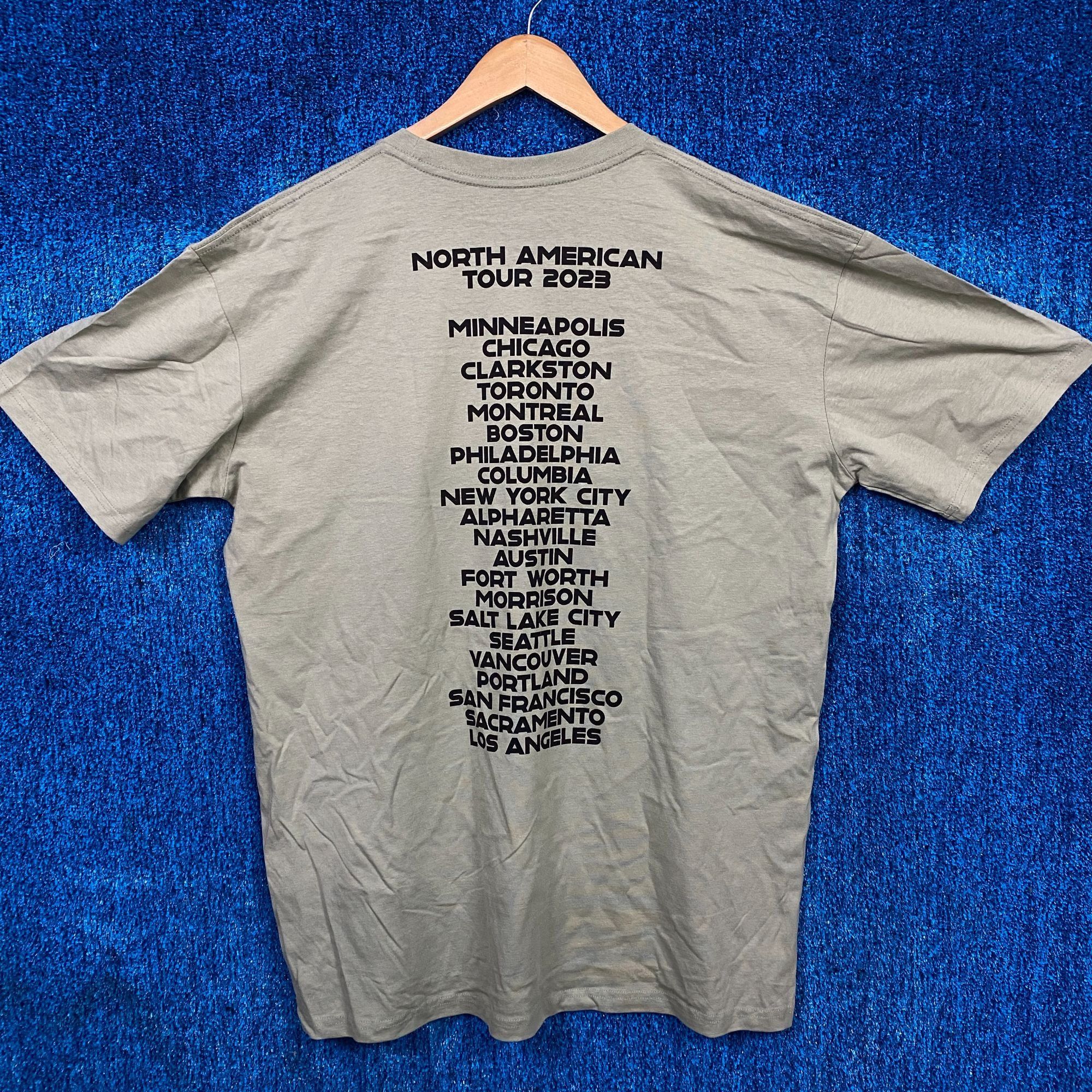 Band Tees Arctic Monkeys The Car 2023 North American Tour Dates Tee XL Size US XL / EU 56 / 4 - 3 Thumbnail