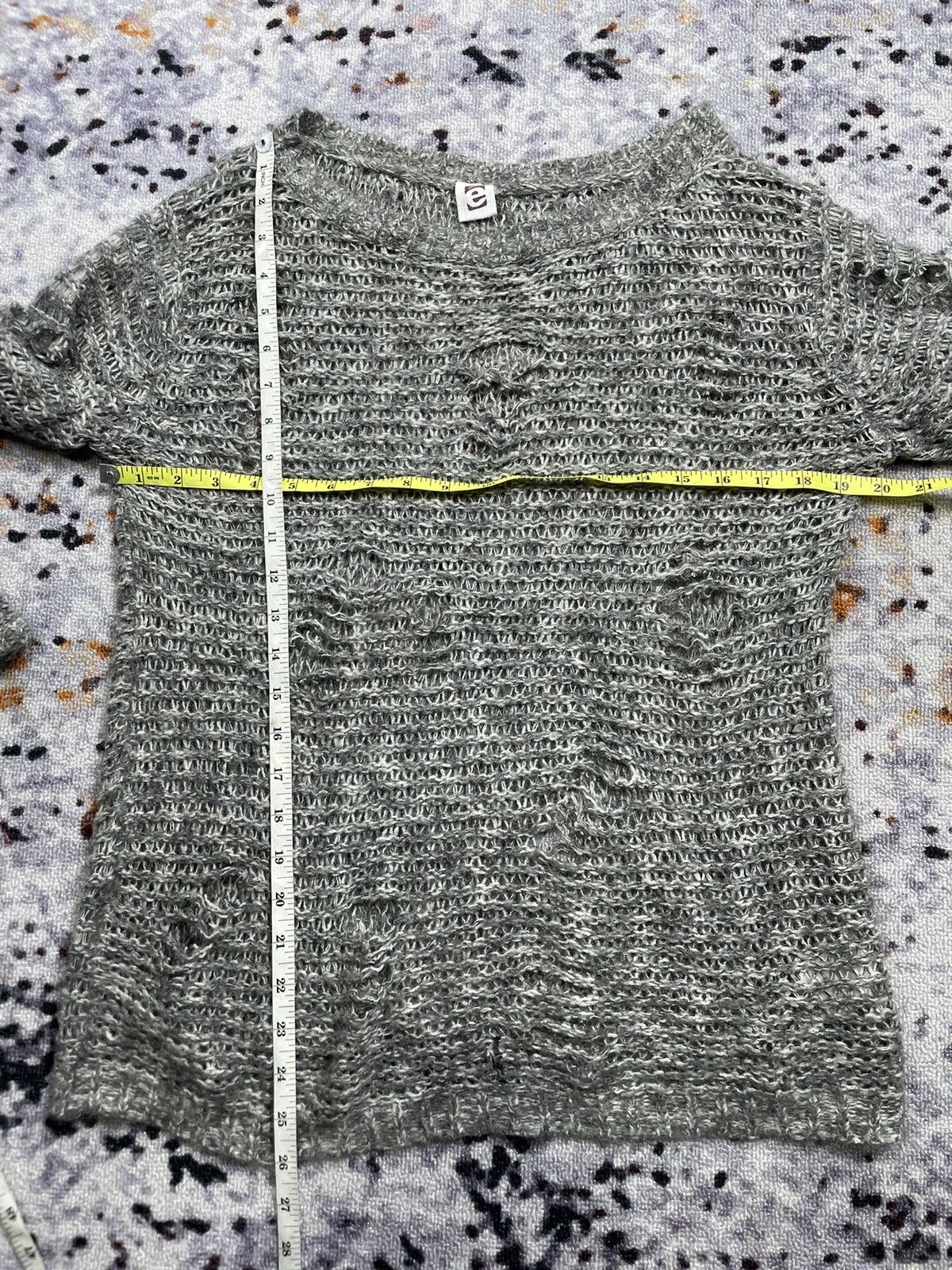 Beauty Beast × Hysteric Glamour × Japanese Brand Japanese-e Distressed Trashed knit Sweater Size US M / EU 48-50 / 2 - 6 Thumbnail