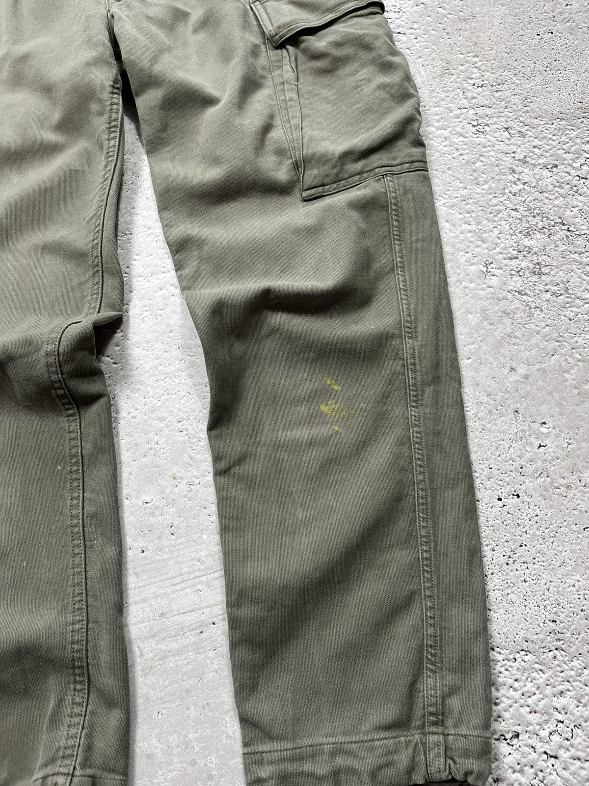 Vintage Vintage German Army Cargo Pants 1984 Olive Military Workwear Size US 30 / EU 46 - 5 Thumbnail