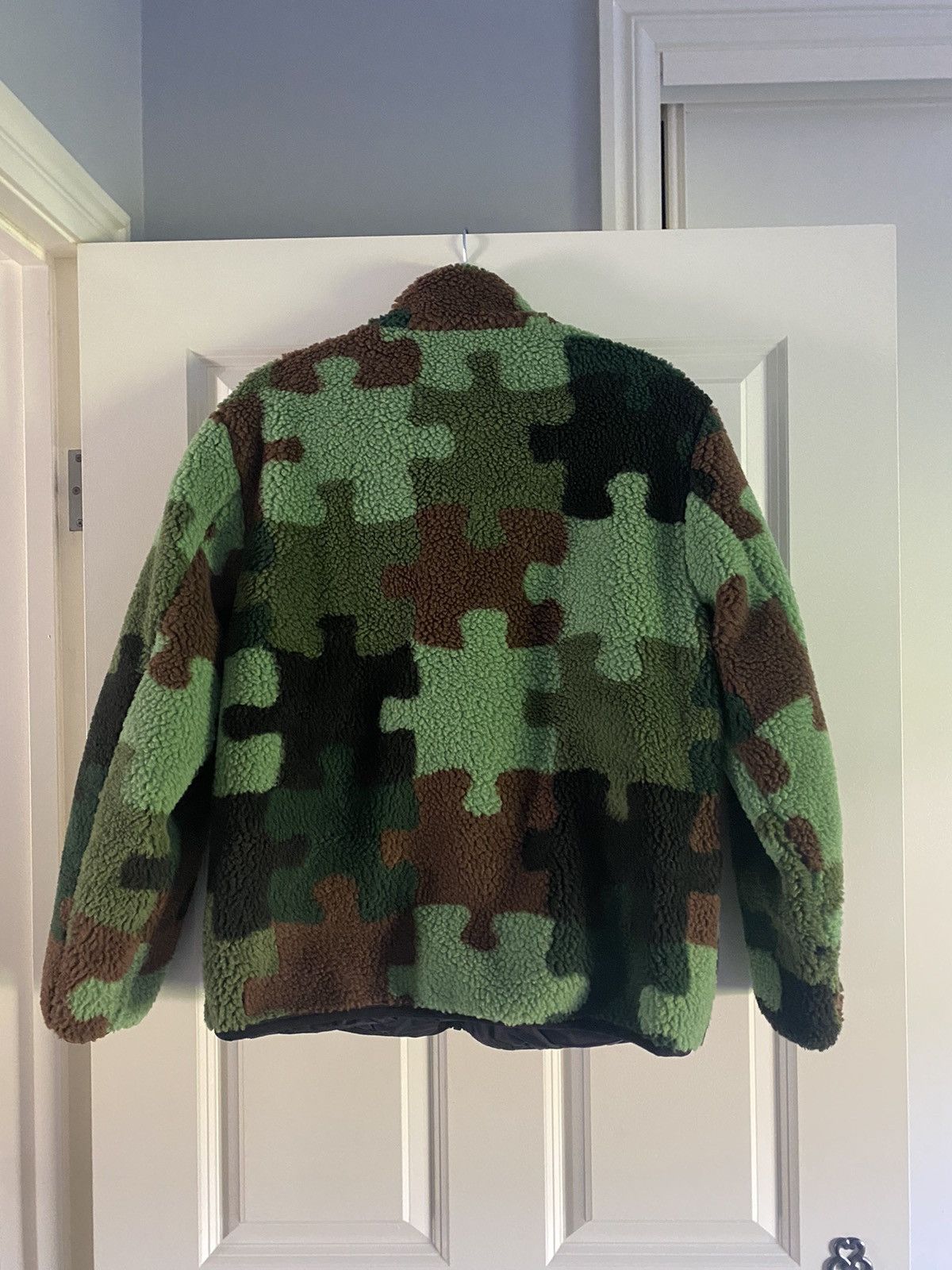 Golf Wang GOLF WANG - PUZZLE CAMO REVERSIBLE FLEECE JACKET Size US S / EU 44-46 / 1 - 2 Thumbnail
