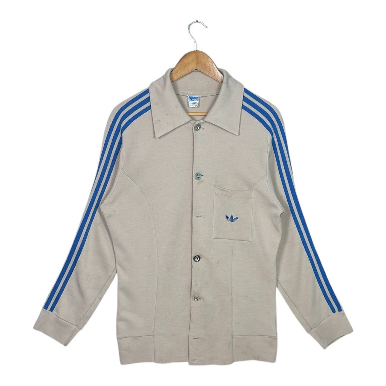 Adidas Vintage 70s Adidas Schwahn Tracksuit Jacket Size US M / EU 48-50 / 2 - 1 Thumbnail