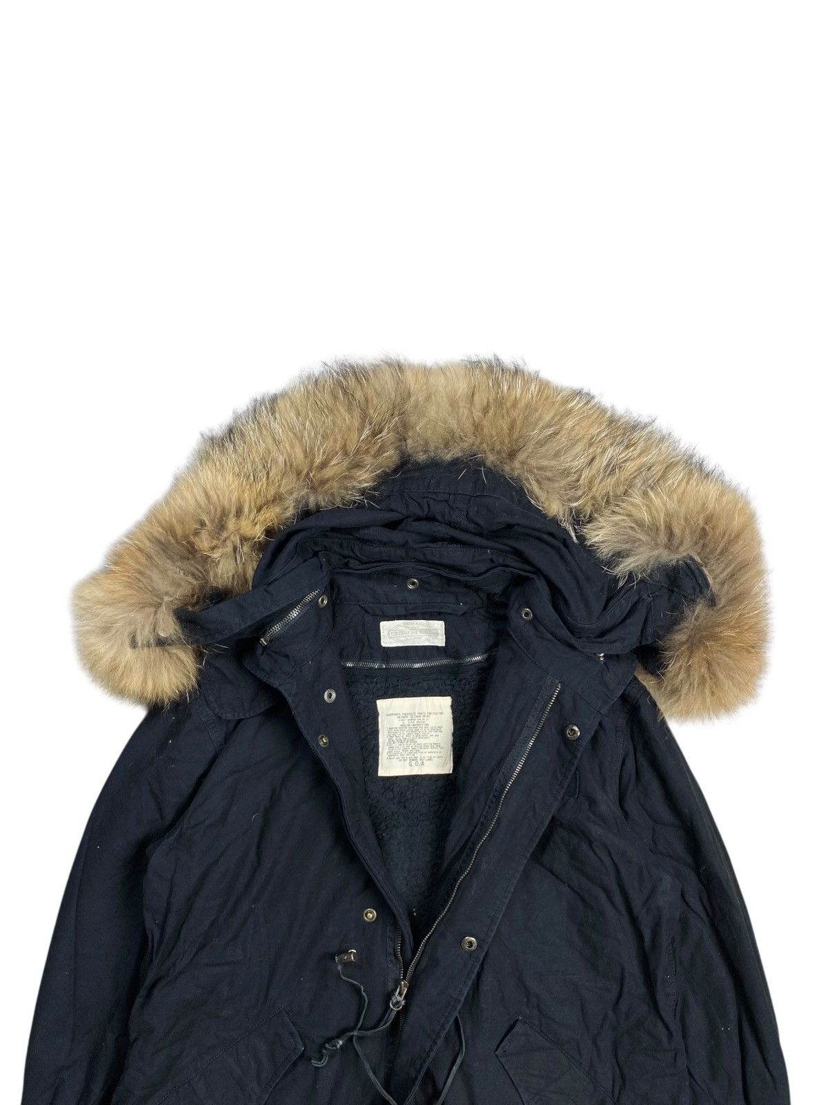GOA 2000s GOA - Apocalypse Style Fur Hoodie Parka Jacket Size US M / EU 48-50 / 2 - 7 Thumbnail