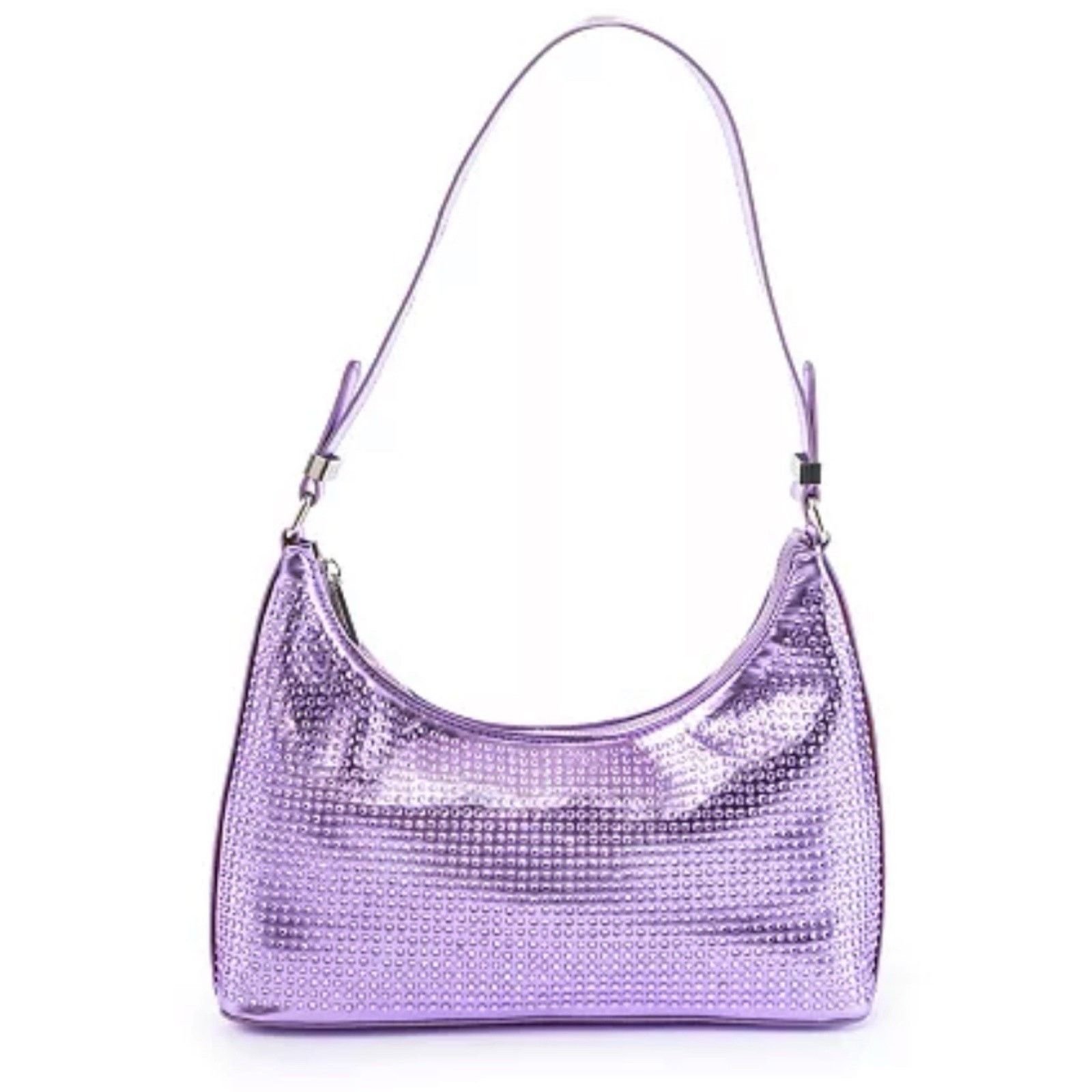 Skinnydip Sasha Rhinestone Lilac Shoulder Bag $79 NWOT in Purple, Women's