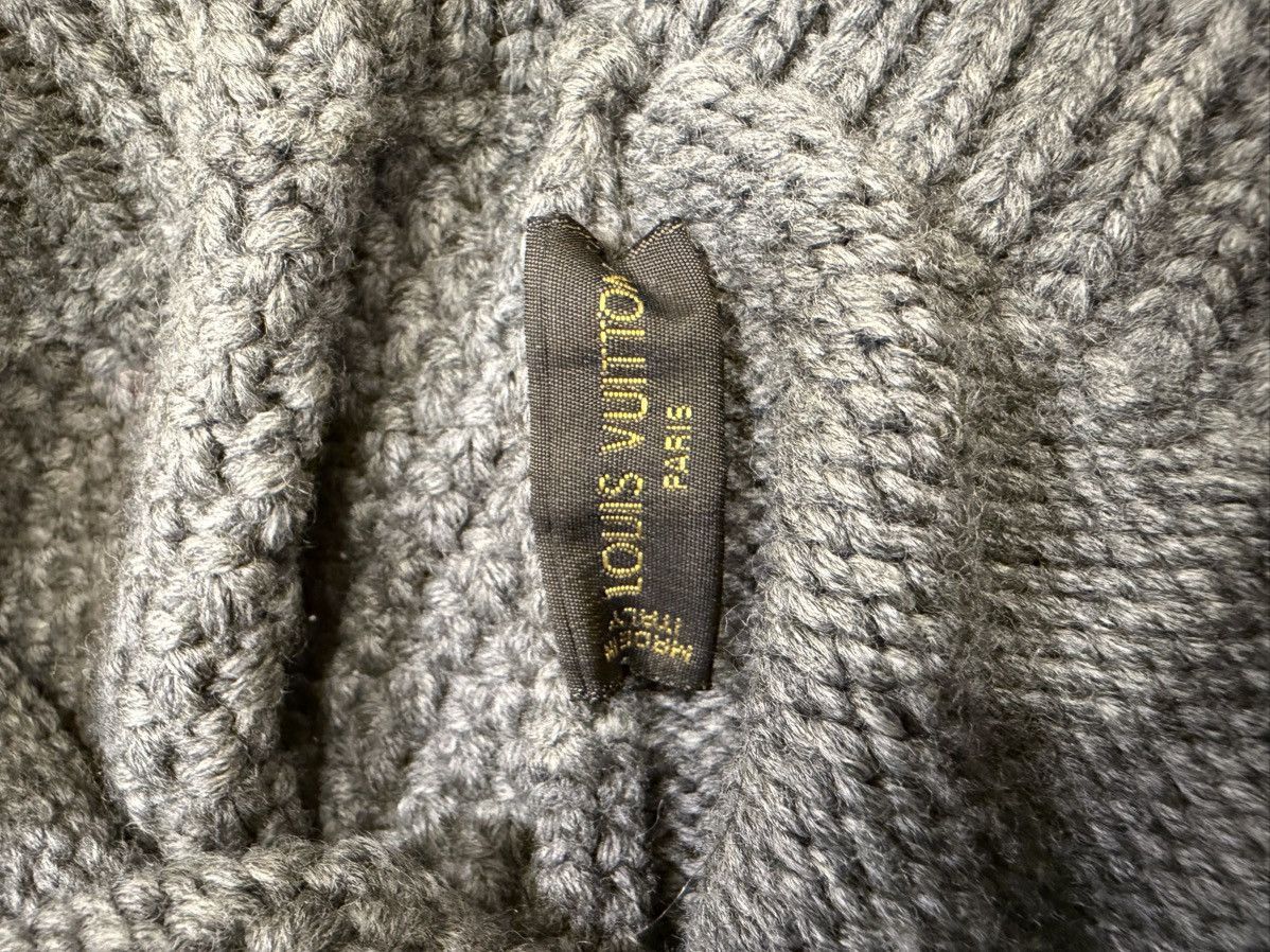 Louis Vuitton Louis Vuitton Knit Damier-Grey Beanie Size ONE SIZE - 4 Thumbnail