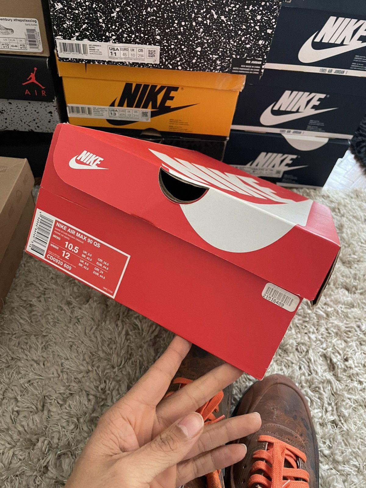 Nike Nike Air Max 90 QS Mars Landing Size US 10.5 / EU 43-44 - 9 Thumbnail