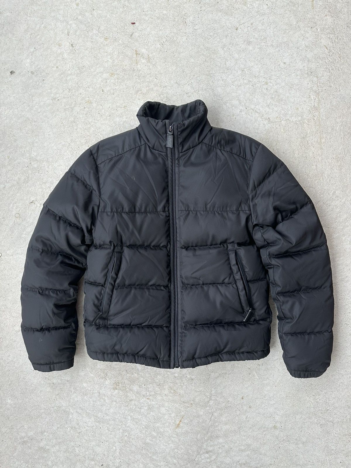 Prada Prada Gabardine Down Puffer Jacket in Black Size US M / EU 48-50 / 2 - 3 Thumbnail