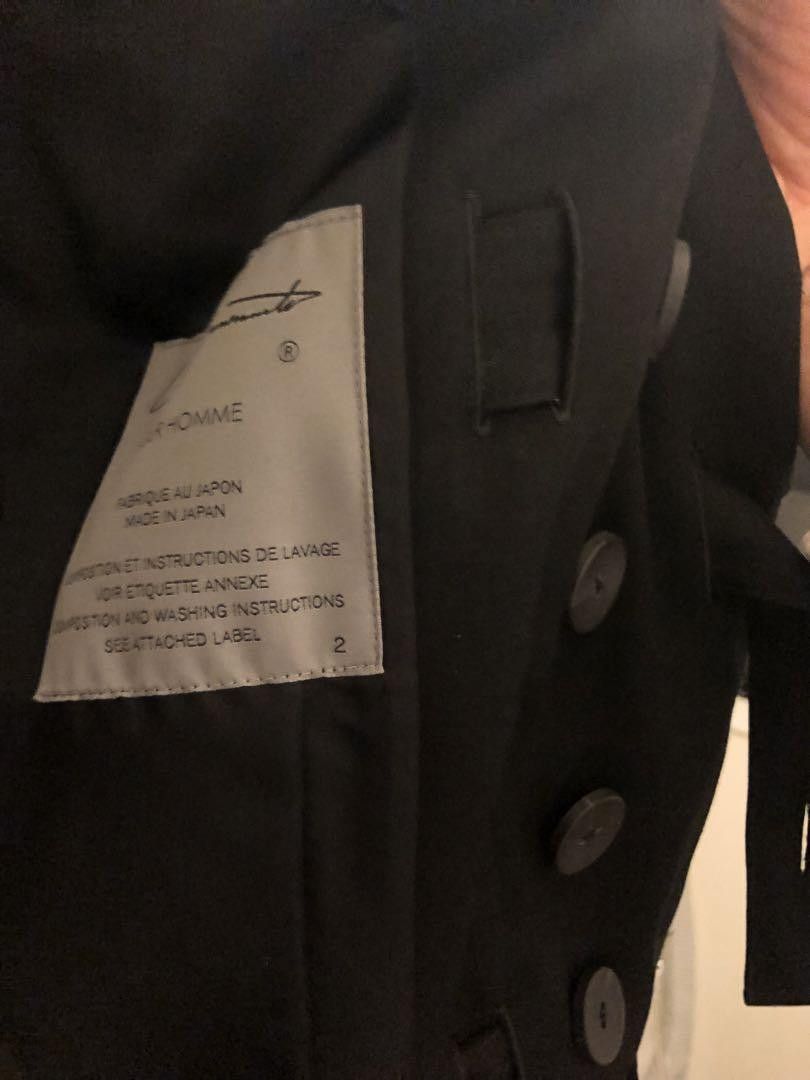 Yohji Yamamoto Yohji Yamamoto Wool Gabber Jacket Size US M / EU 48-50 / 2 - 5 Thumbnail