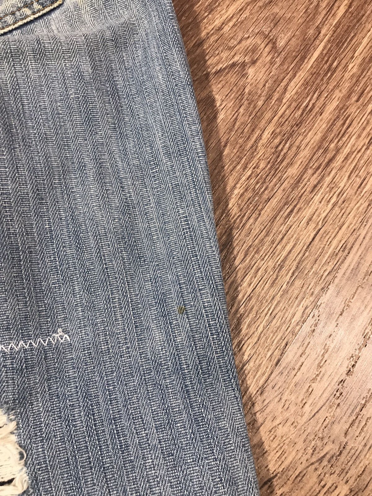 Iceberg × Vintage Iceberg Vintage Flared Denim Pants Jeans Size 31" - 20 Thumbnail