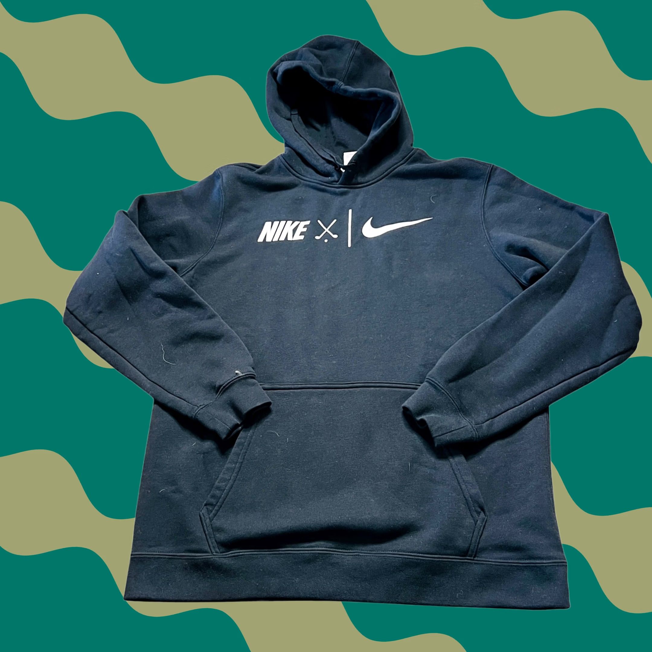 Vintage VINTAGE Nike Black Golf For the Endless Pursuit Graphic Hoodie Sweatshirt M Mens Size US M / EU 48-50 / 2 - 1 Thumbnail