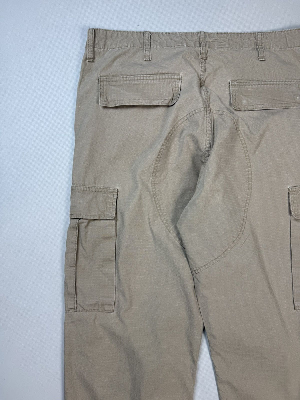 Carhartt Carhartt WIP Men’s Regular Distressed Cargo Pants Trousers Size US 34 / EU 50 - 6 Thumbnail
