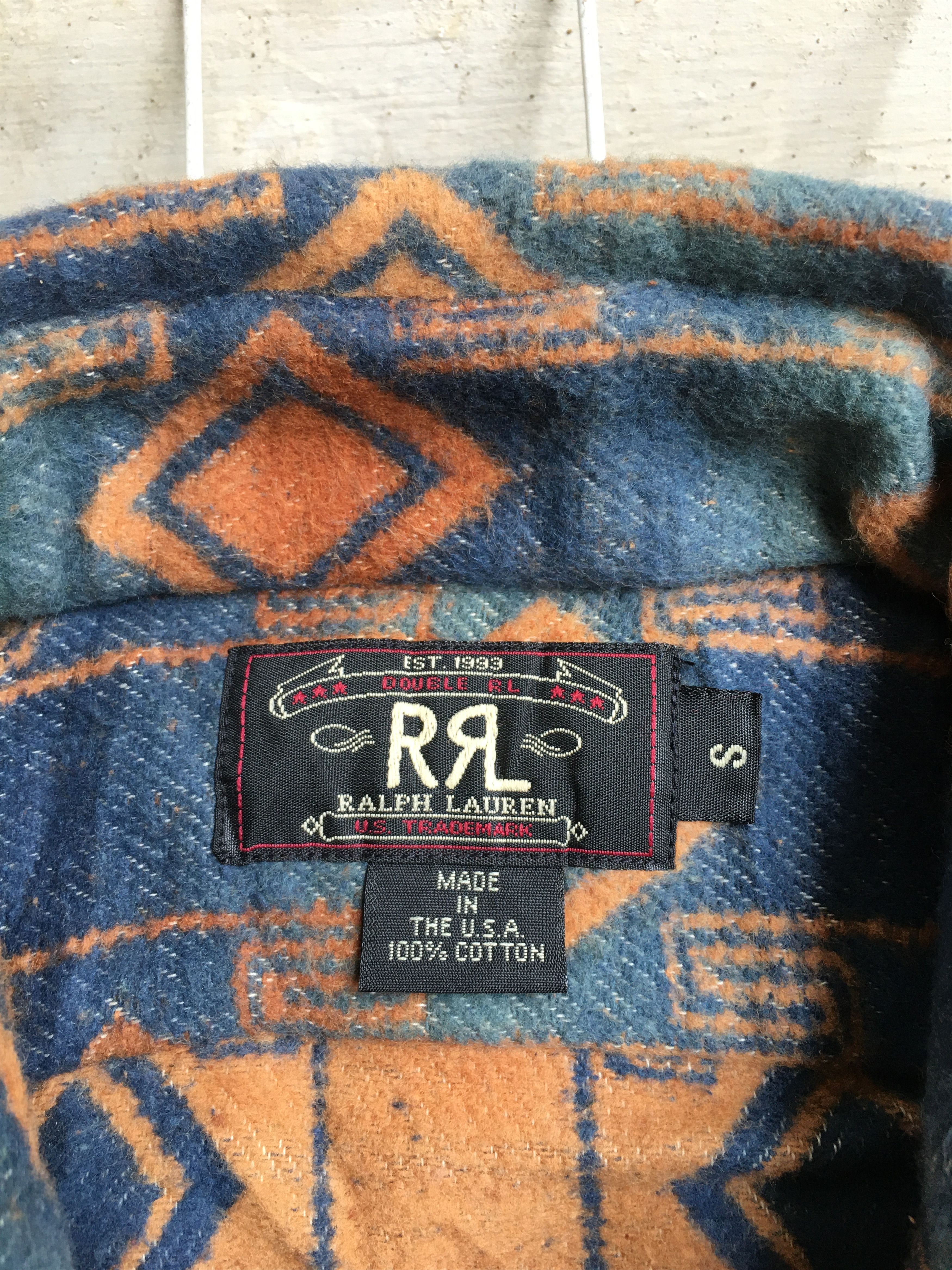 RRL Ralph Lauren Vintage RRL Ralph lauren navajo native Size US S / EU 44-46 / 1 - 5 Thumbnail