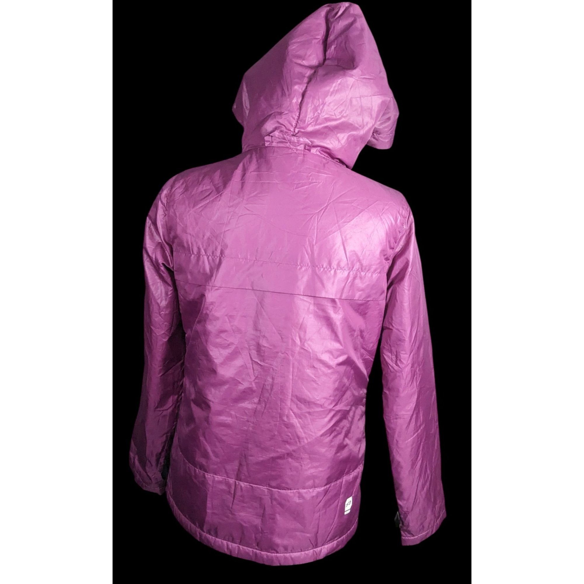 Orage Orage Womens Purple Hooded Ski Jacket Lightweight Waterproof Size S / US 4 / IT 40 - 2 Thumbnail