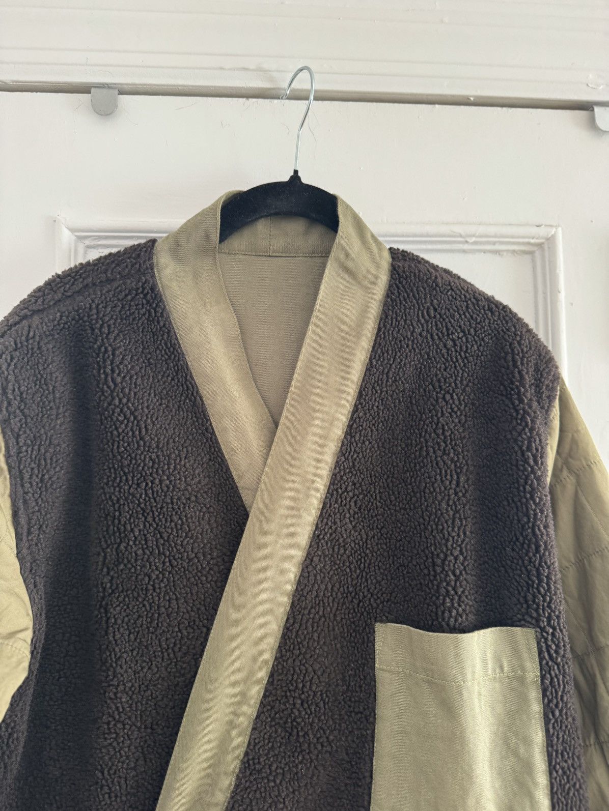 Universal Works NWT Universal Works Reversible Twill Sherpa Kyoto Jacket Size US S / EU 44-46 / 1 - 15 Thumbnail