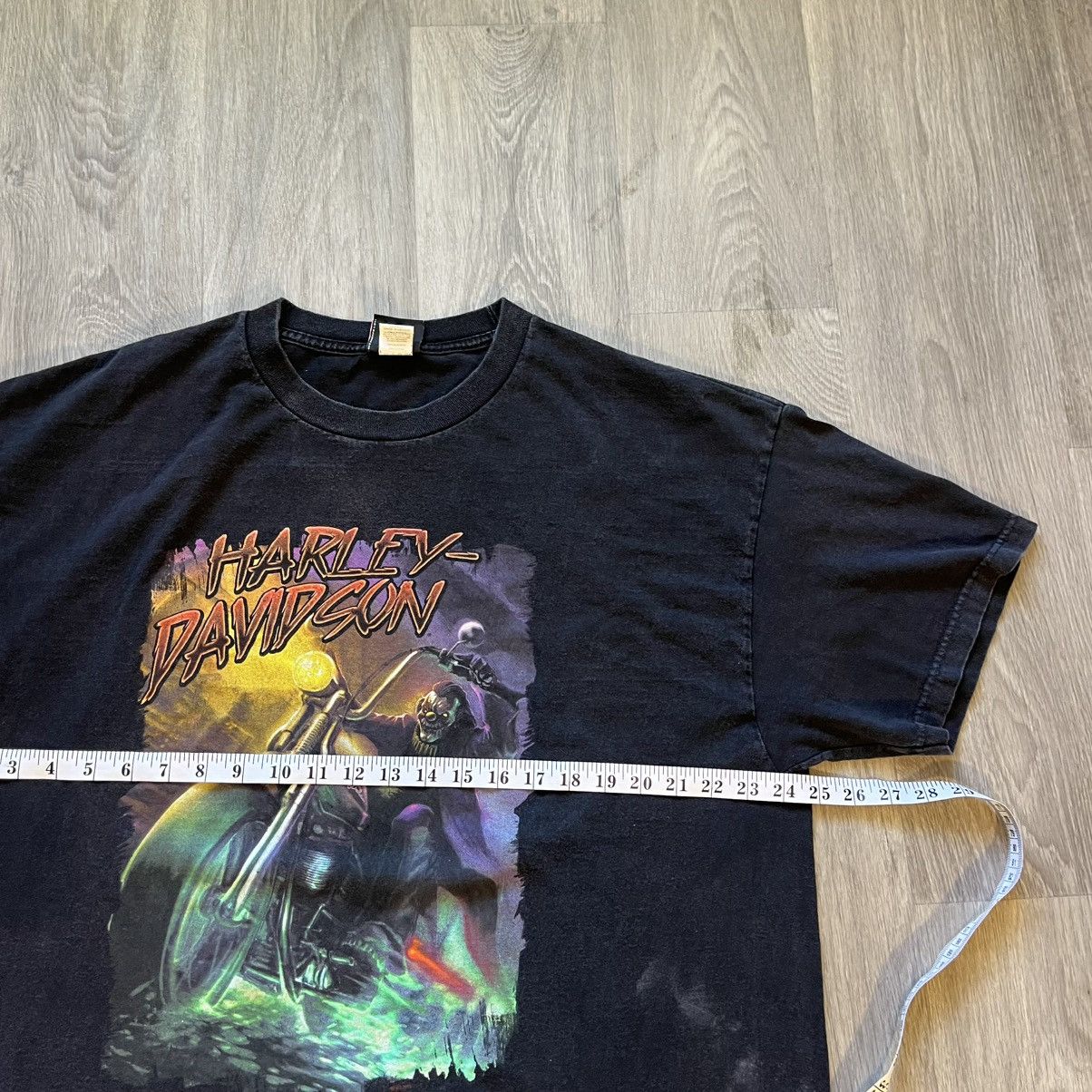 Harley Davidson Vintage 2000s Harley Davidson Crazy Clown T Shirt Grunge ERD Size US XXL / EU 58 / 5 - 5 Thumbnail