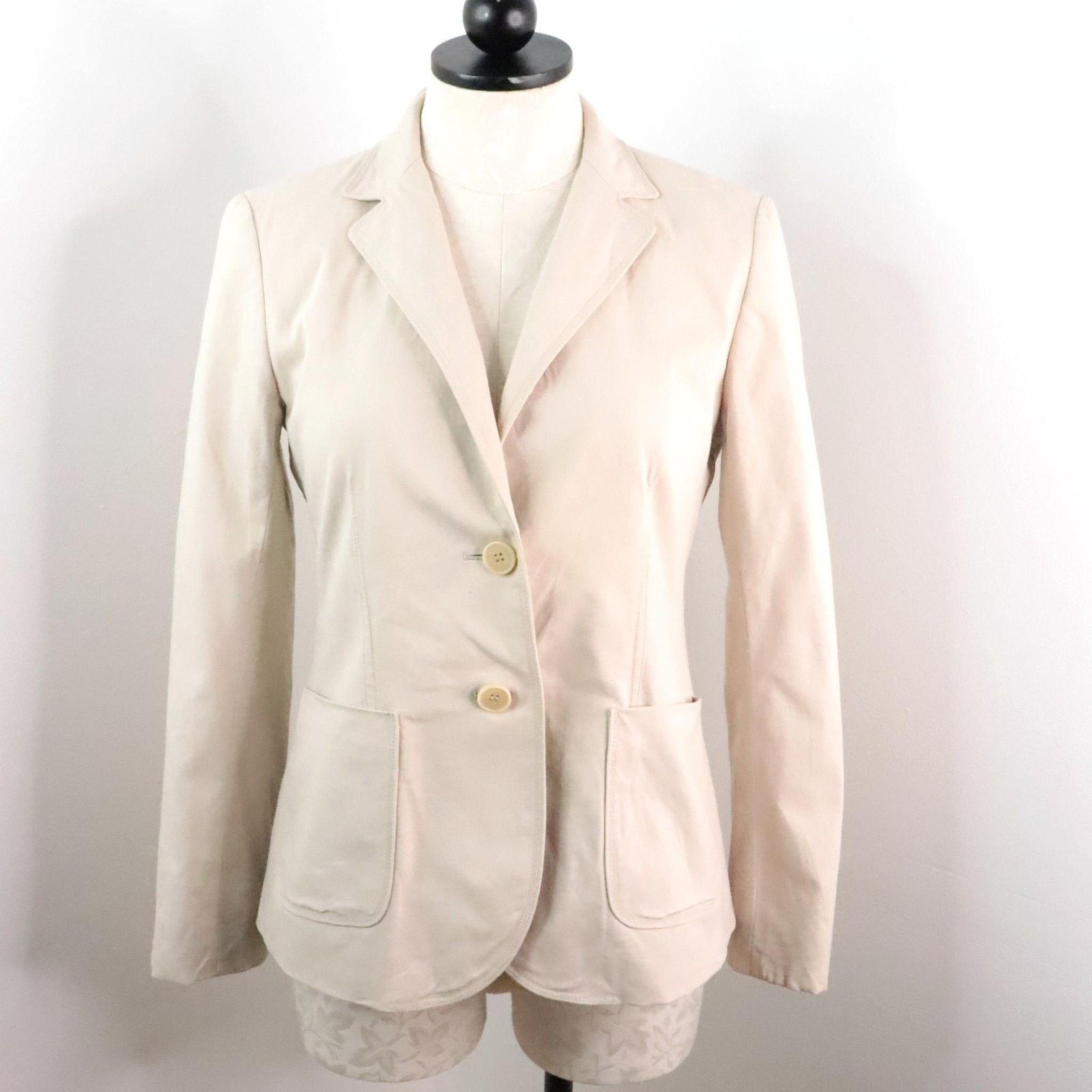 Theory Theory Women’s Beige Blazer Size 6 Tailored Jacket Size M / US 6-8 / IT 42-44 - 1 Thumbnail
