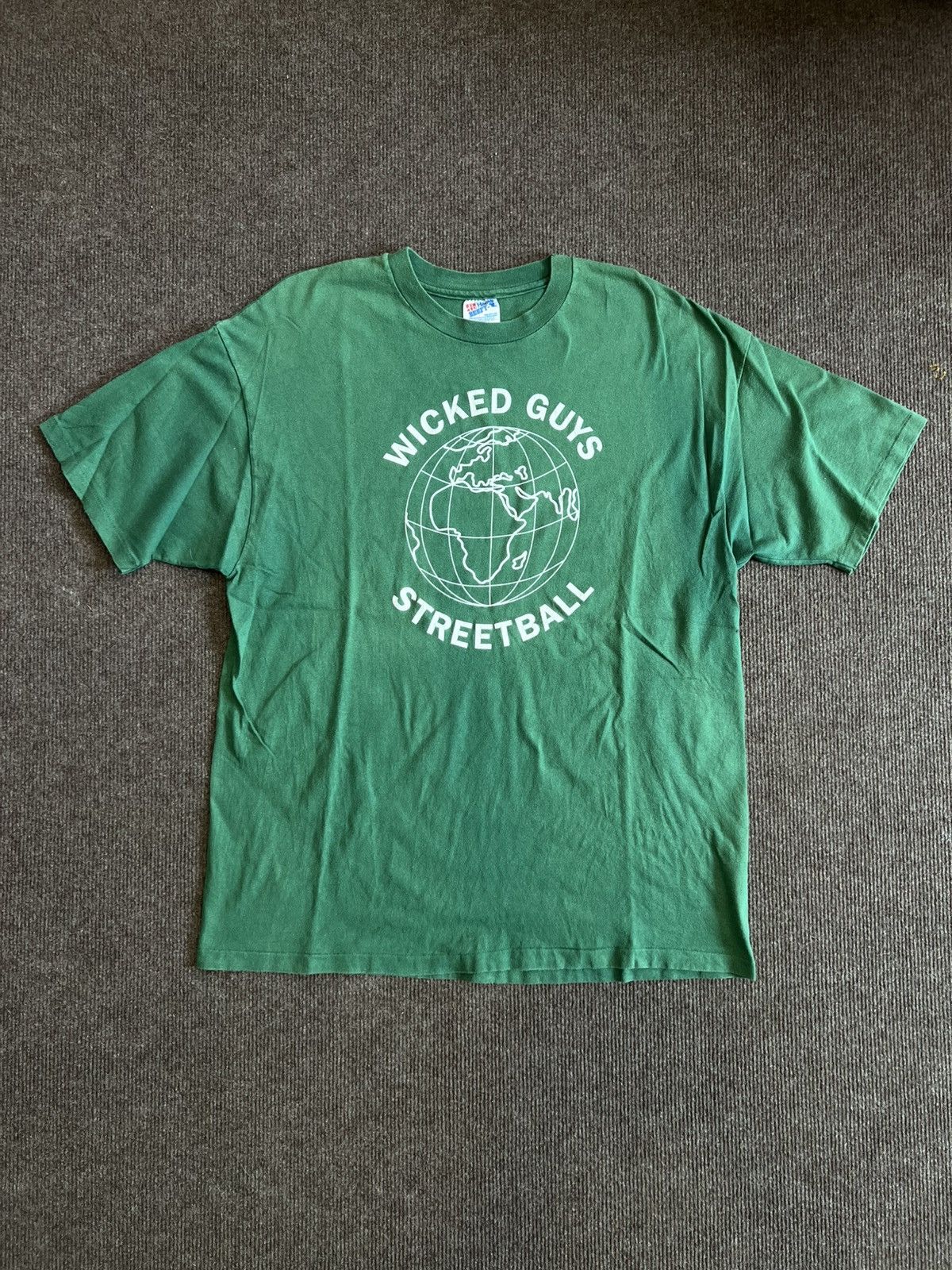 Vintage VTG 90s Sun Microsystems "Wicked Guys" Streetball Promo Te Size US XL / EU 56 / 4 - 6 Thumbnail