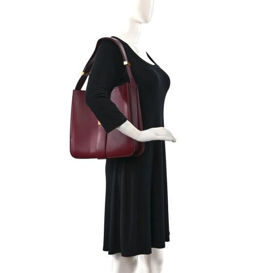 Bottega Veneta Authentic Bottega Veneta Nappa Medium Marie Bordeaux Leather Size ONE SIZE - 15 Thumbnail