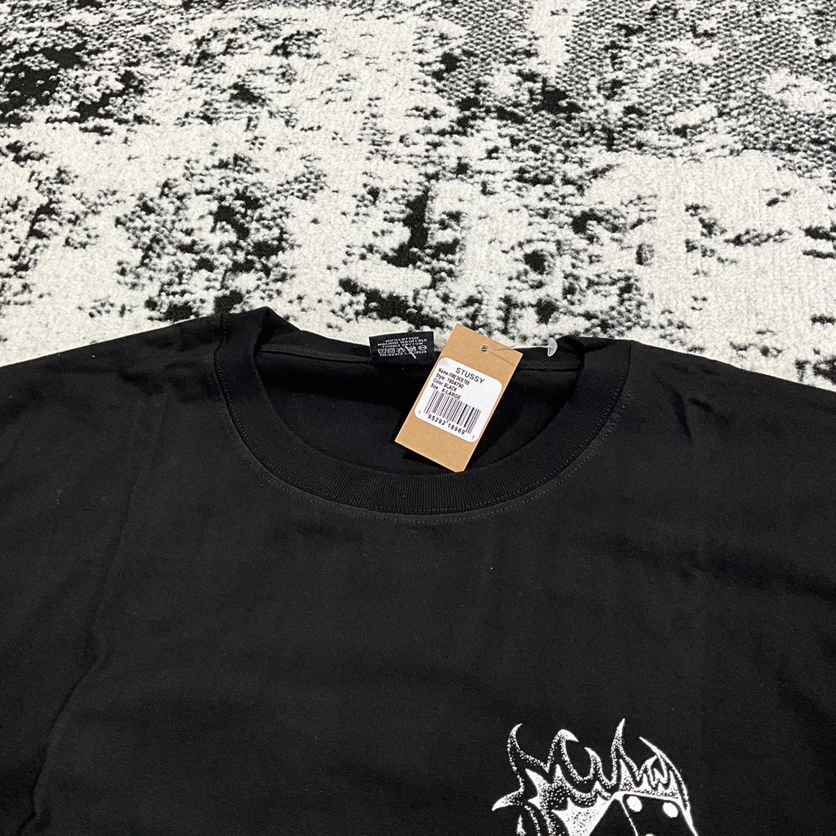 Other STUSSY FIRE DICE TEE BLACK - XL Size US XL / EU 56 / 4 - 6 Thumbnail