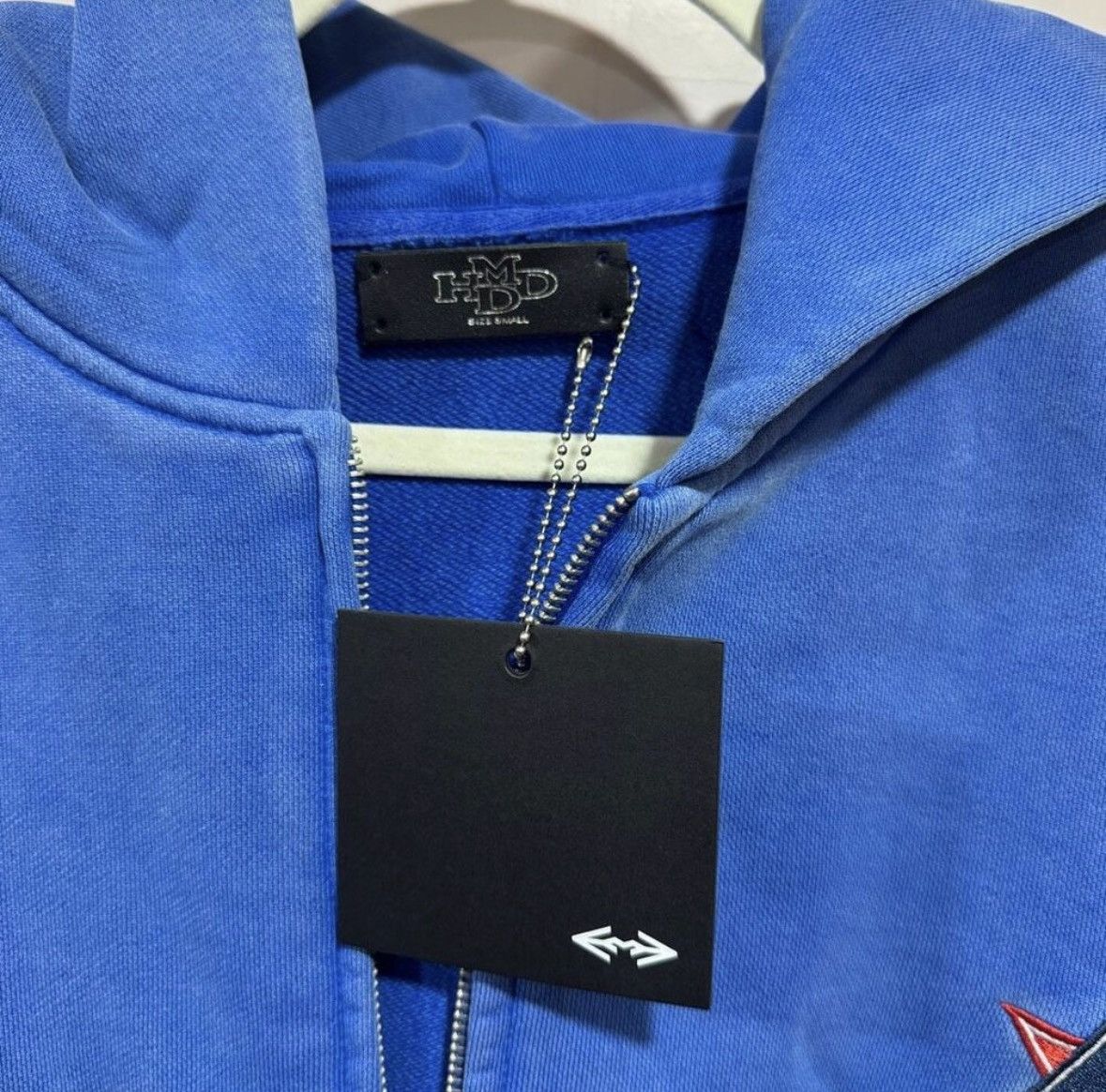 HMDD HMDD H-Star Zip Up Sweatshirt Blue NEW Size US S / EU 44-46 / 1 - 5 Thumbnail