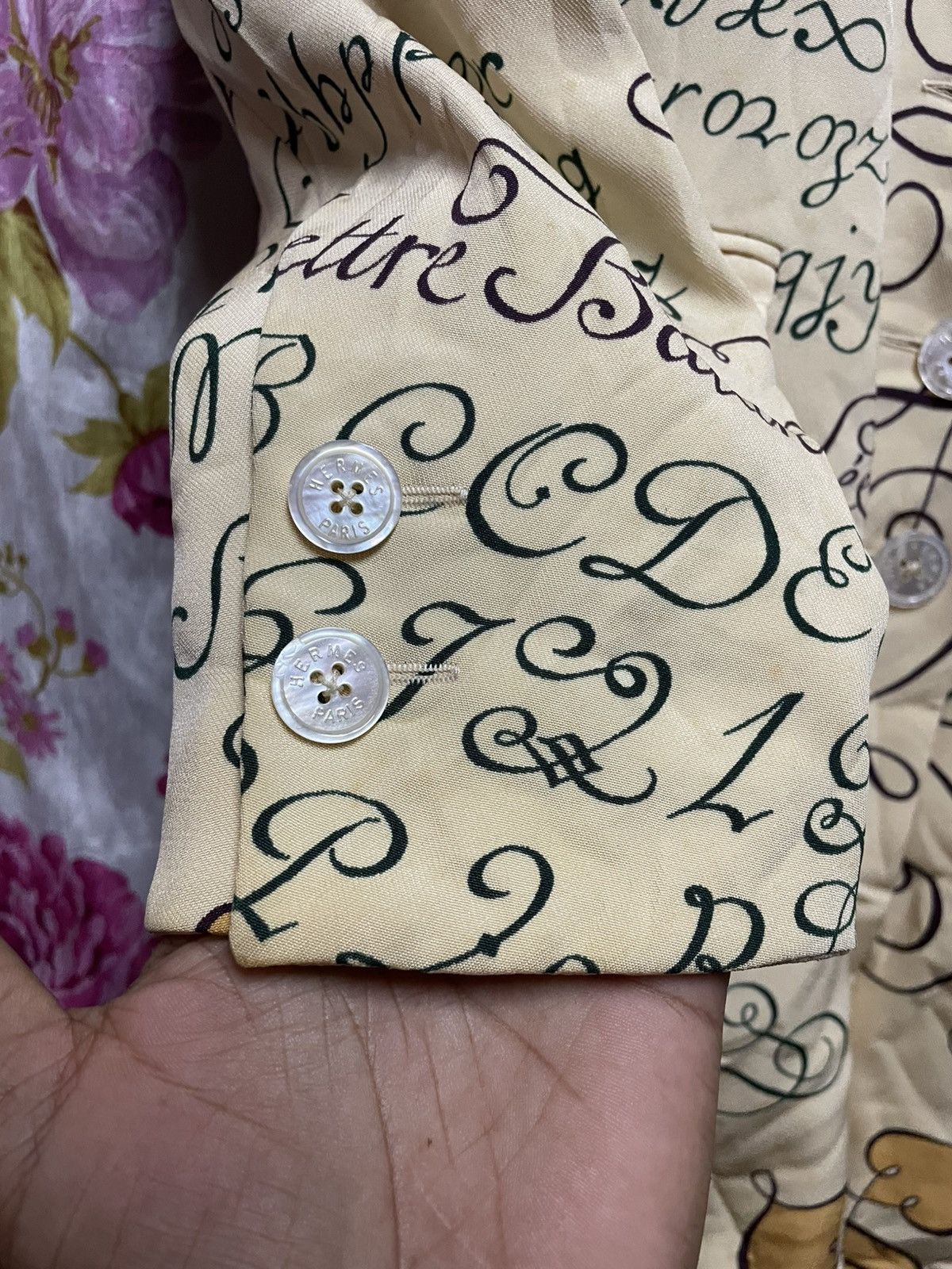Hermes Vintage 90s Hermes Size M / US 6-8 / IT 42-44 - 7 Thumbnail