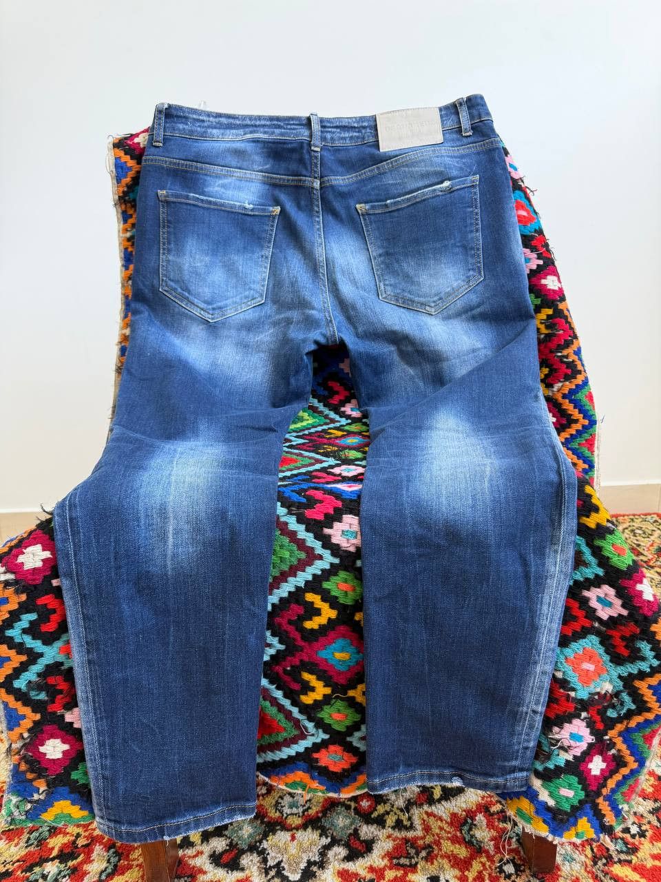 Dsquared2 Dsquared2 Distressed Washed Drip Luxury Y2K Jeans Size US 32 / EU 48 - 5 Thumbnail