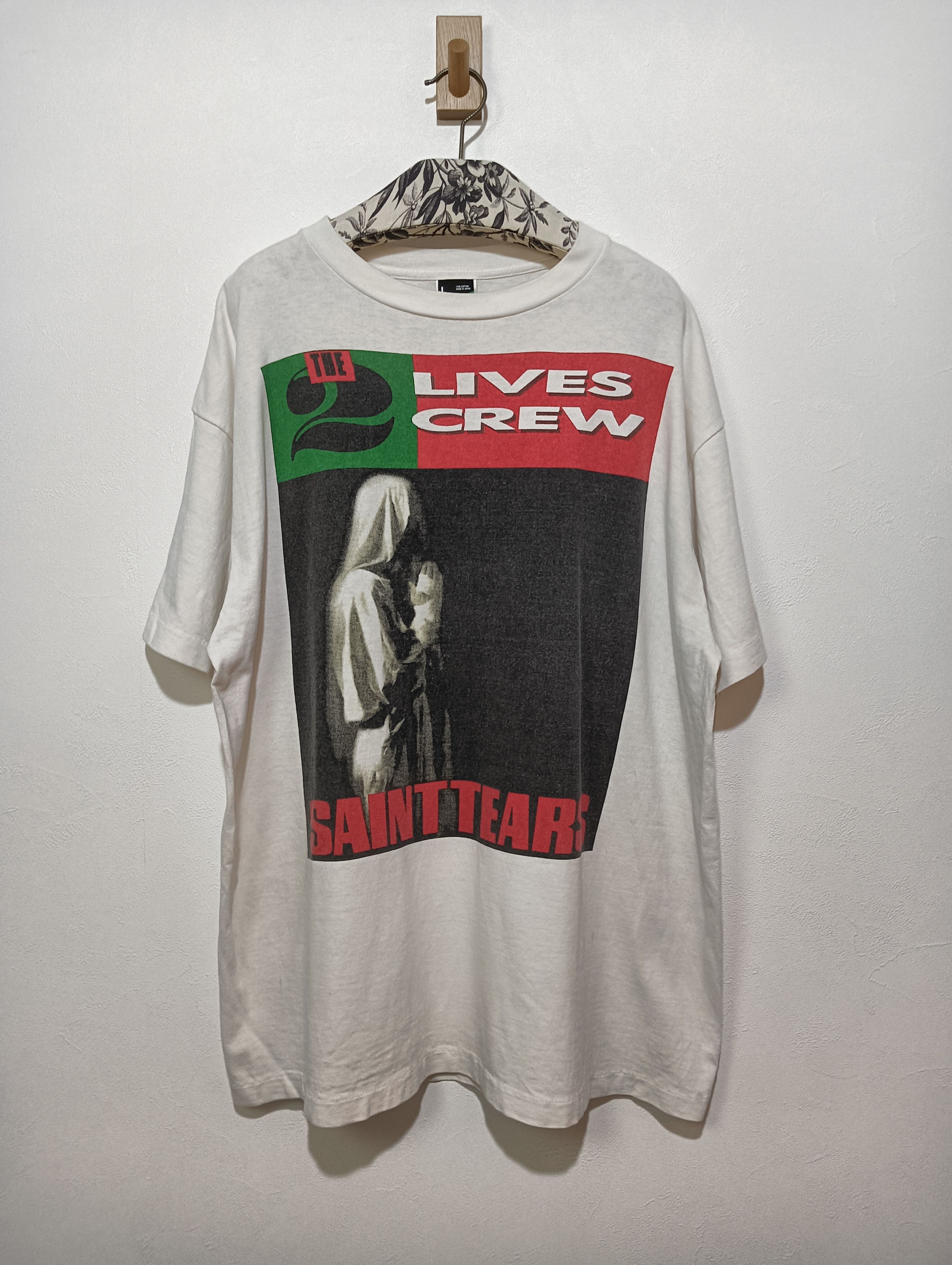 DENIM TEARS × Saint Michael 2 Lives Crew Tee Size US L / EU 52-54 / 3 - 1 Thumbnail