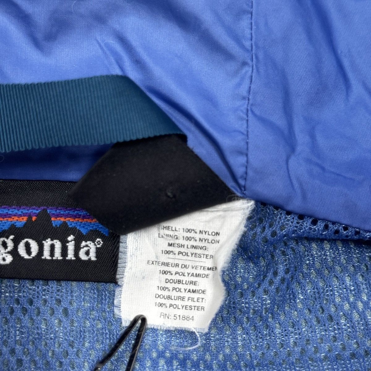 Patagonia Vintage Patagonia Nylon Storm Coat Jacket 90s Blue Size M Size US M / EU 48-50 / 2 - 17 Thumbnail