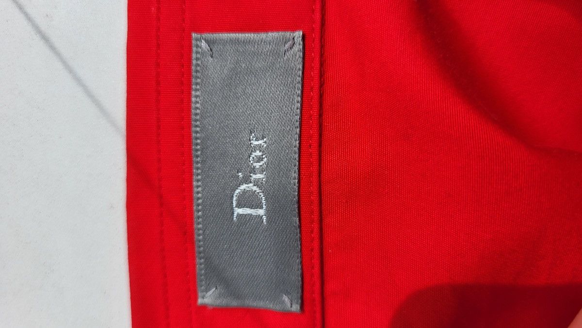 Dior × Hedi Slimane Dior Red Button-Up Shirt Size US L / EU 52-54 / 3 - 3 Thumbnail