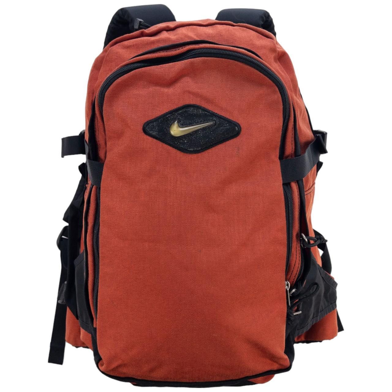 Nike Vintage Nike Jewel Swoosh Multi Pocket Backpack Size ONE SIZE - 1 Thumbnail