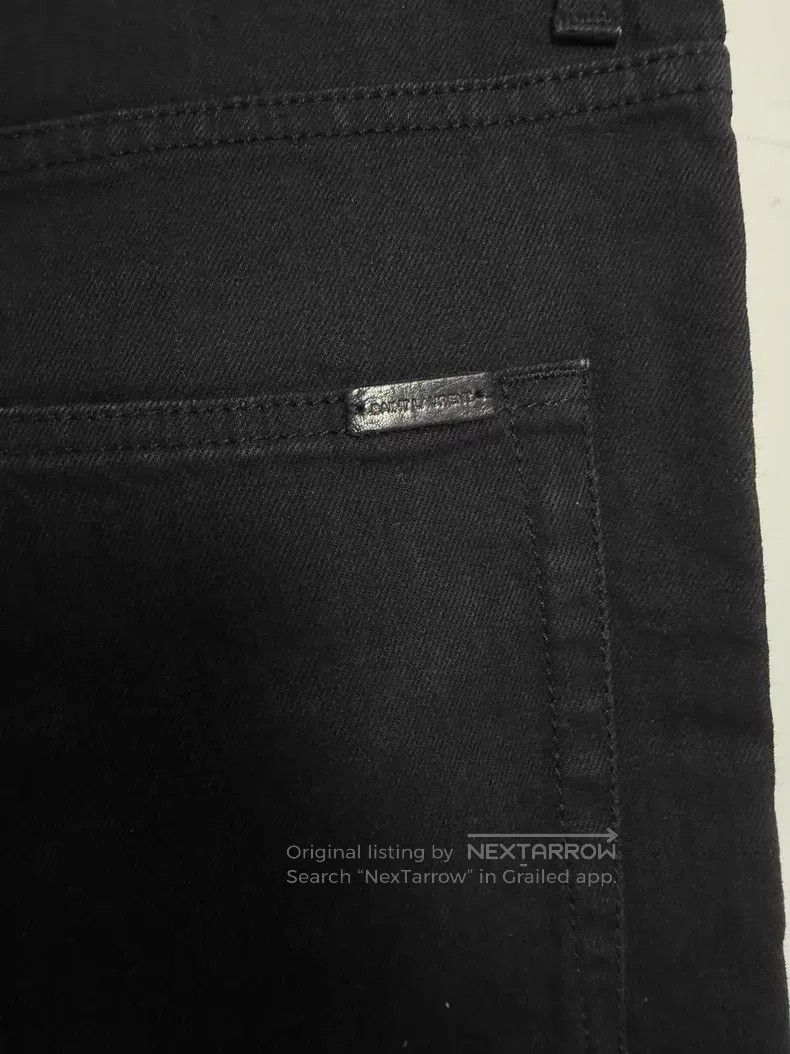 Saint Laurent Paris Saint Laurent Paris Black Basic Denim Jeans i Size US 32 / EU 48 - 3 Thumbnail