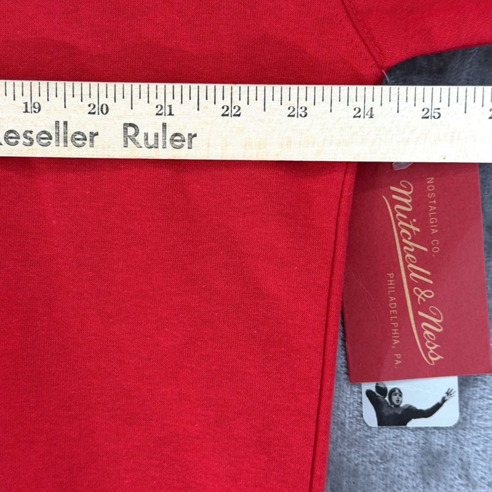 Mitchell & Ness Mitchell & Ness San Francisco 49ers Hoodie Mens XL Red NFL Throwbacks Graphic Print Size US XL / EU 56 / 4 - 6 Thumbnail
