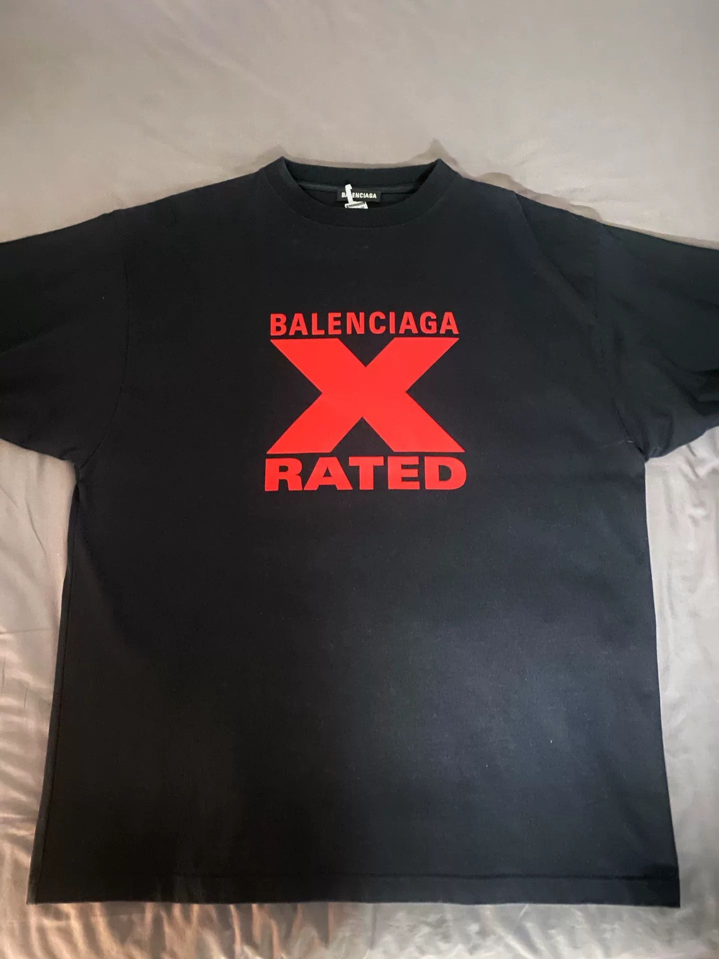 Balenciaga Balenciaga X Rated Crewneck Sweatshirt Size XXS / US 00 / IT 34 - 1 Thumbnail