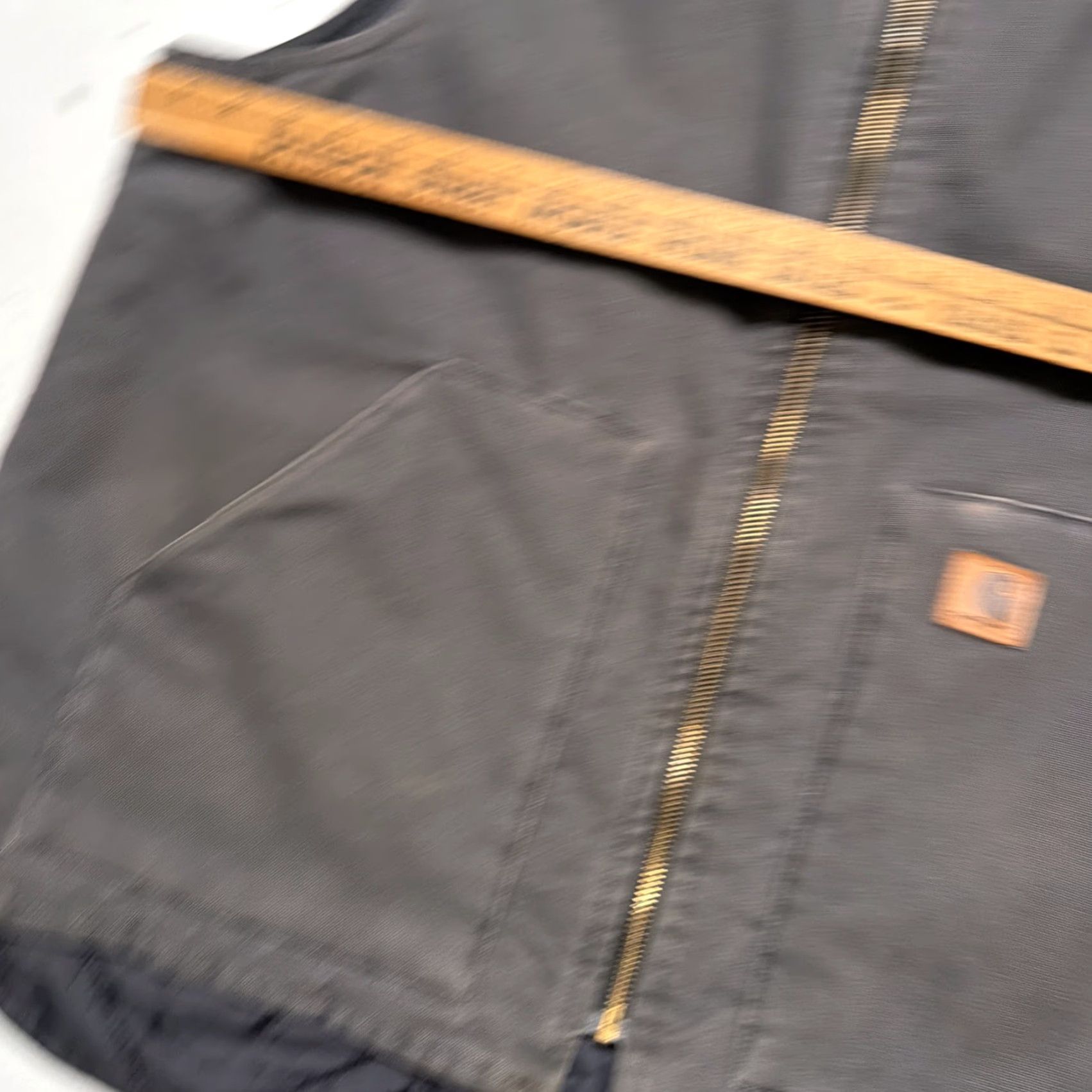 Carhartt VINTAGE Carhartt Vest Canvas Arctic Quilted Lined XL Tall Grey Charcoal Workwear Unisex Adults 90s Y2K Vintage City USA Size US XL / EU 56 / 4 - 3 Thumbnail