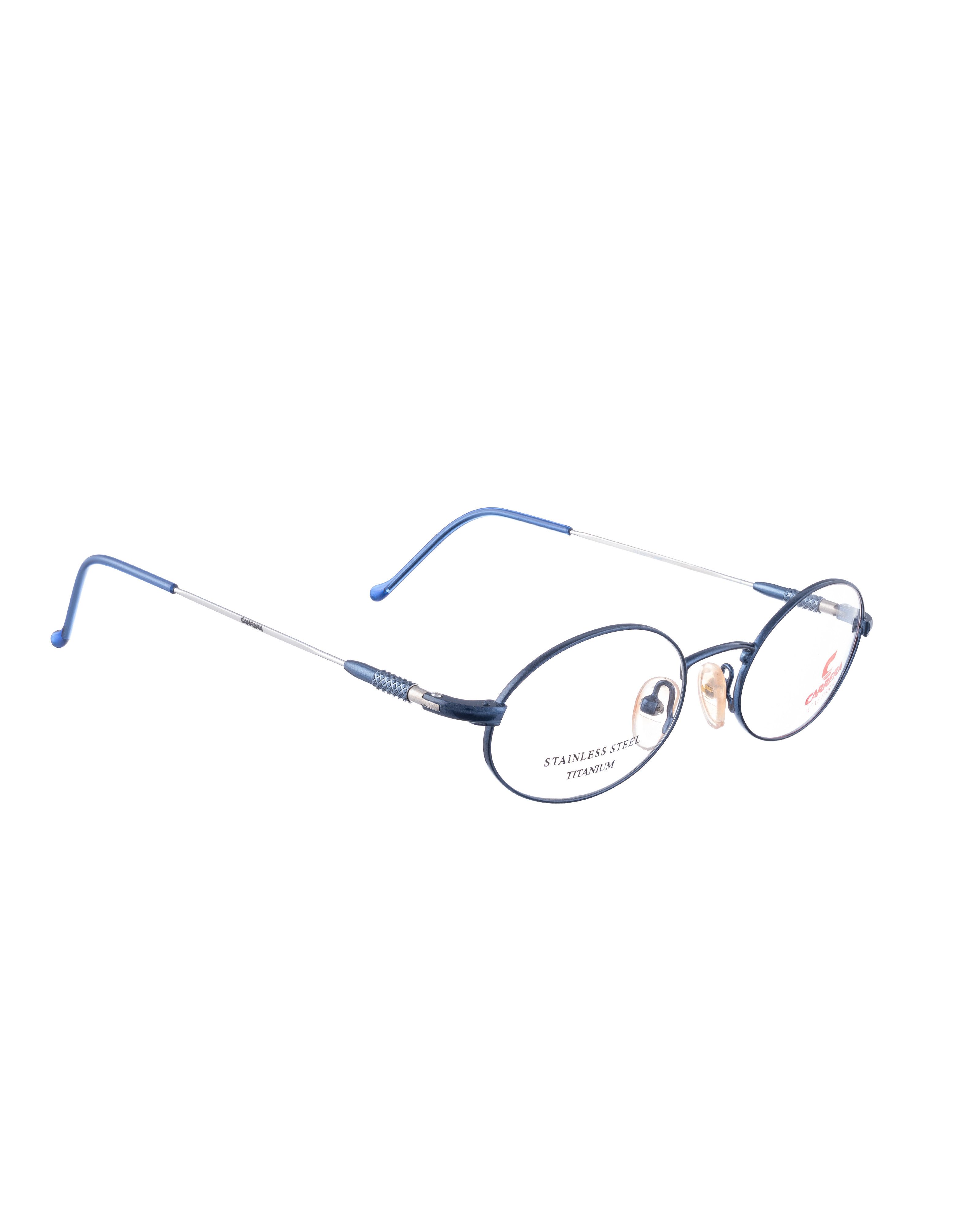 Carrera Carrera 00s Metallic Navy Blue Oval Glasses Size ONE SIZE - 2 Thumbnail