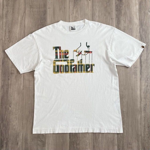 Bape BAPE × The Godfather LOGO Check T-shirt a bathing ape NIGO Size US L / EU 52-54 / 3 - 1 Thumbnail