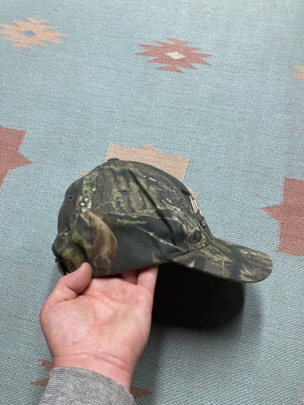 Realtree × Vintage VTG strapback hat camo hydro excavation Michigan realtree Size ONE SIZE - 7 Thumbnail